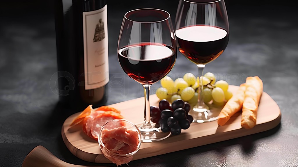 享用葡萄酒場景產品圖